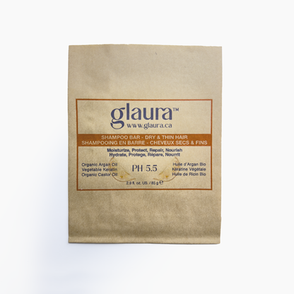 Glaura™ Dry & Thin Hair Shampoo Bar